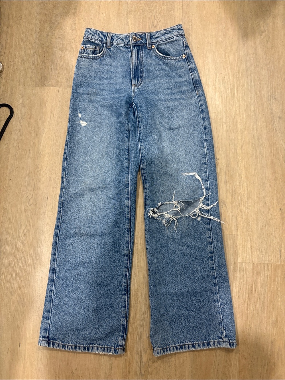Garage Wide Leg Jeans, Waist 00